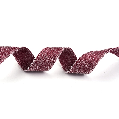 Furry Polyester Grosgrain Ribbon SRIB-B001-02B-1