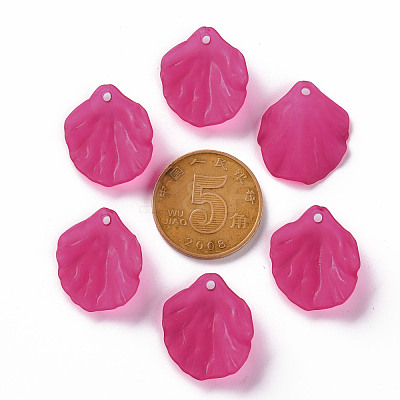 Transparent Frosted Acrylic Pendants MACR-S371-01A-706-1