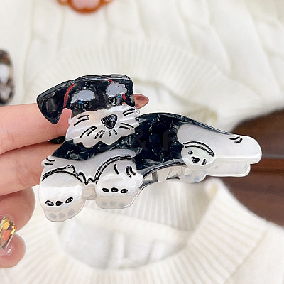 Cellulose Acetate Claw Hair Clips PW-WG2C6FF-02-1