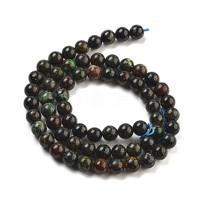 Natural Azurite Beads Strands G-Z063-A04-03-1