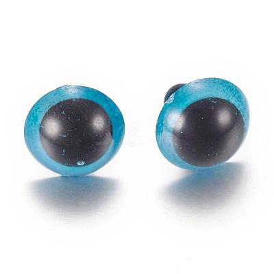 Craft Plastic Doll Eyes Stuffed Toy Eyes DIY-R039-14mm-04-1