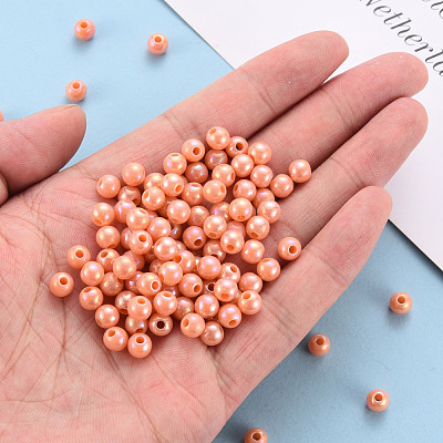Opaque Acrylic Beads MACR-S370-D6mm-35-1