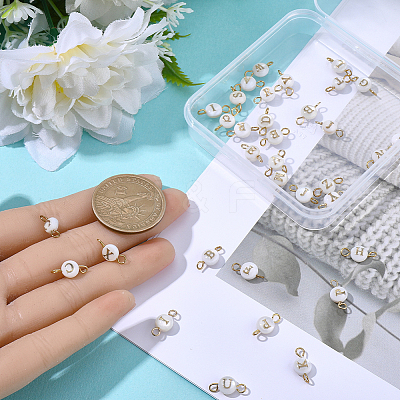 2 Bags Natural Freshwater Shell Beads Connector Charms FIND-SC0021-02-1