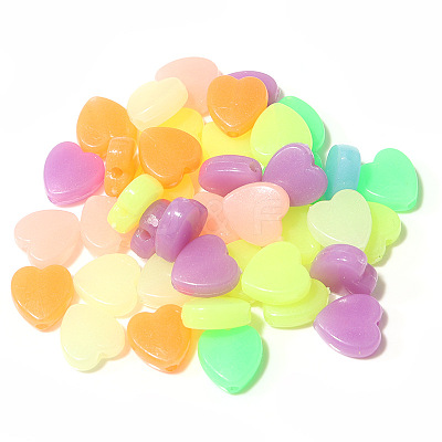 Luminous Acrylic Beads LUMI-PW0001-174A-1