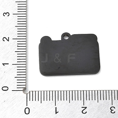 304 Stainless Steel Pendants SA-CBAE115-16EB-1