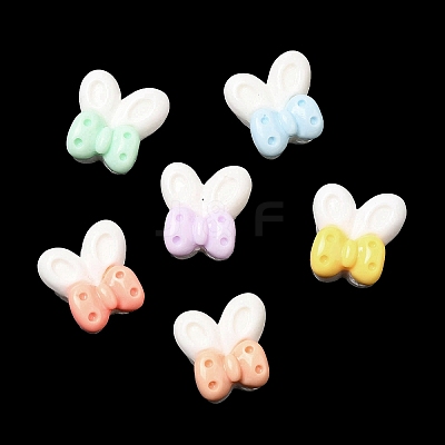 Cartoon Opaque Resin Cabochons RESI-C039-02H-1