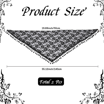 Cloth Polyester Headbands for Women OHAR-WH20008-11B-02-1