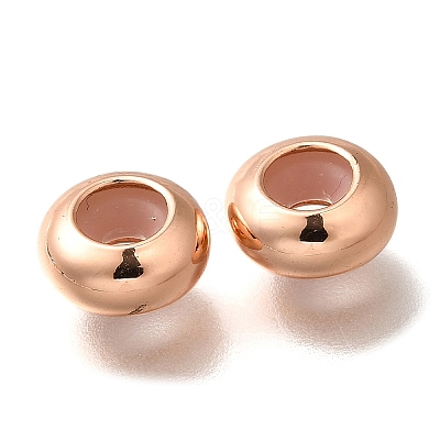 Rack Plating Brass Beads KK-M313-02A-RG-1