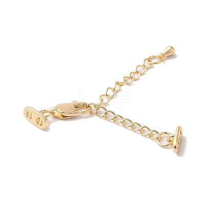 Brass Chain Extender KK-G503-01G-1