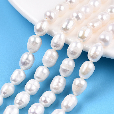Natural Cultured Freshwater Pearl Beads Strands PEAR-N012-07Q-1