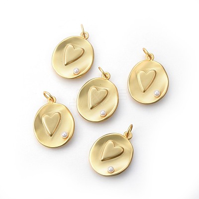 Brass Pendants KK-F783-05-1