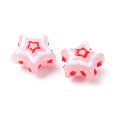 Glass Enamel Beads GLAA-B033-02A-1