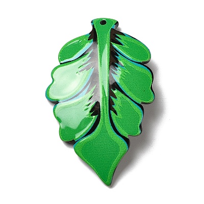 Opaque Acrylic Pendants SACR-L006-003A-1