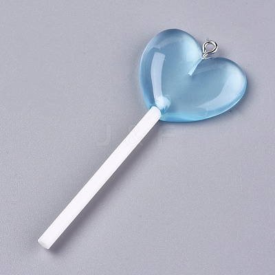 Resin Big Pendants RESI-L030-B01-1
