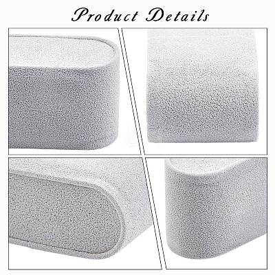 Flocking Cloth Jewelry Watch Displays BDIS-WH0004-02A-1