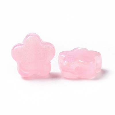 Opaque Acrylic Beads OACR-E014-13D-1