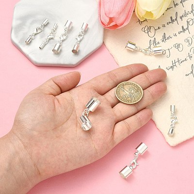 8 Styles Alloy Lobster Claw Clasps FIND-CJ0001-44S-1