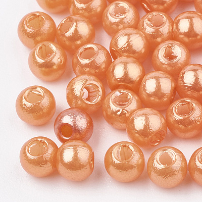 ABS Plastic Beads LS-OACR-Q004-6mm-03-1