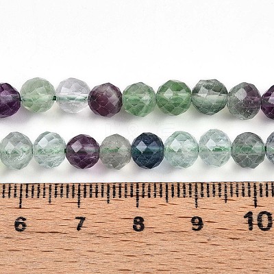 Natural Fluorite Beads Strands G-T140-19A-1