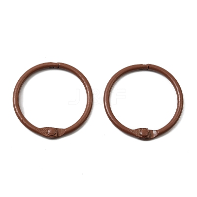 Spray Painted Iron Hinged Binder Rings IFIN-P040-01A-1