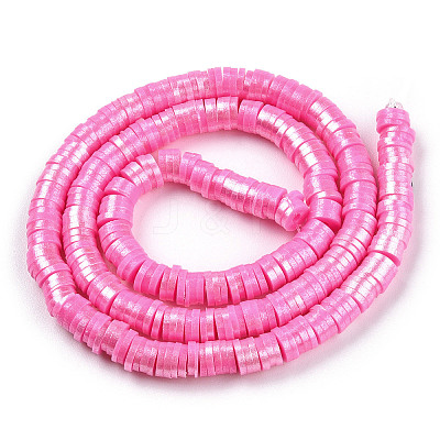 Handmade Polymer Clay Beads Strands CLAY-CJC0015-01I-1
