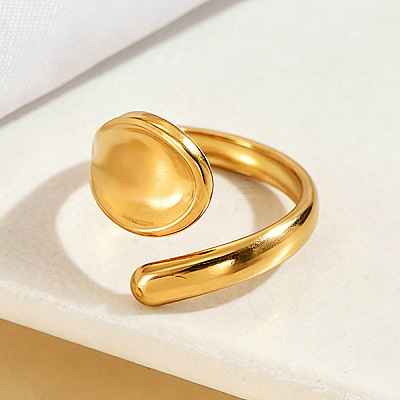 304 Stainless Steel Cuff Open Rings WGF9BE1-02-1