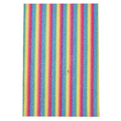 Stripe Pattern PU Leather Fabric X-AJEW-WH0149B-13-1