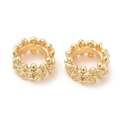 Eco-Friendly Rack Plating Brass Beads KK-A186-08B-LG-1