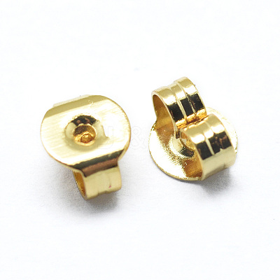 Brass Ear Nuts X-KK-I641-01G-1