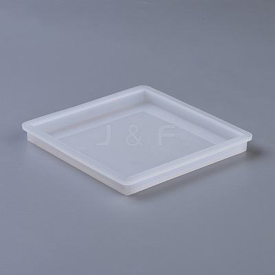 DIY Squre Coaster Silicone Molds DIY-P010-23-1