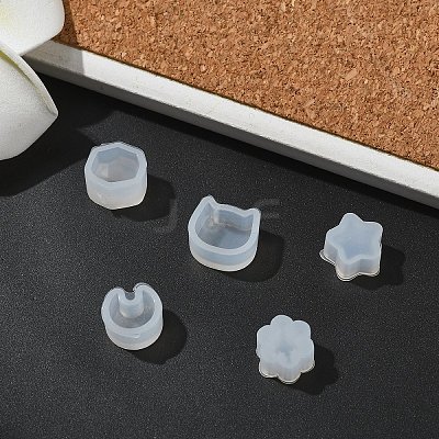 5Pcs 5 Styles Silicone Molds DIY-YW0016-32-1