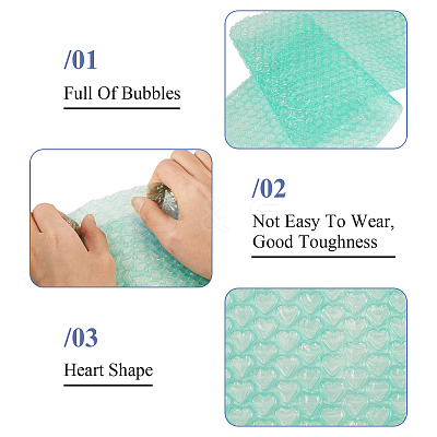 PE Heart Bubble Out Bags FIND-TAC0036-059C-1