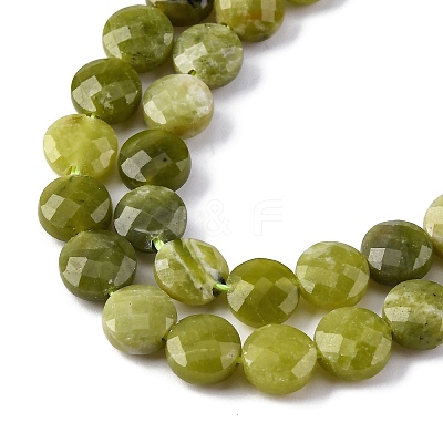 Natural Chinese Jade Southern Jade Beads Strands G-C179-A49-03-1