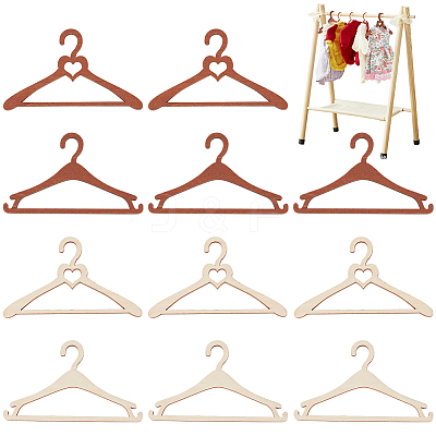24Pcs 4 Styles Unfinished Wooden WOOD-BC0001-39-1