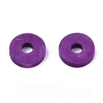 Handmade Polymer Clay Beads CLAY-Q251-8.0mm-99-1