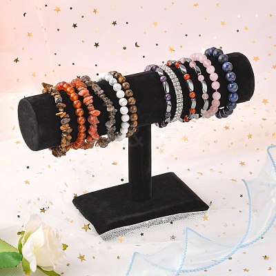 Black Velvet Bracelet T Bar Display X-S009-1