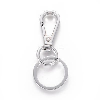 Alloy Swivel Clasps KEYC-K013-11-1