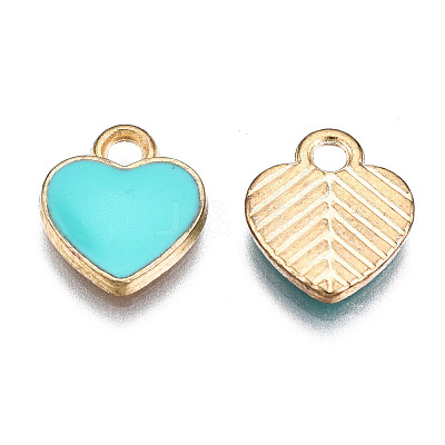 Alloy Enamel Charms ENAM-S121-041F-1