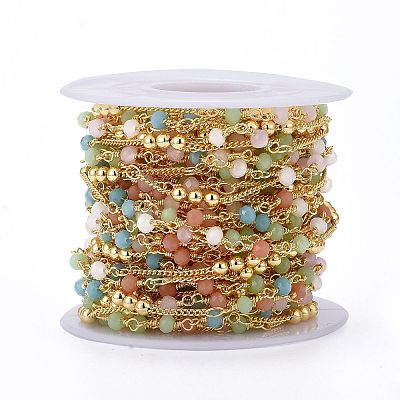 Handmade Brass Curb Chains CHC-I035-02G-02-1