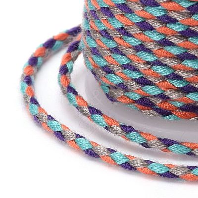 4-Ply Polycotton Cord with Metallic Thread OCOR-Z003-D14-1