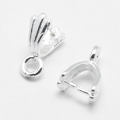 925 Sterling Silver Pendant Bails STER-E050-12S-1