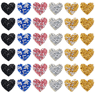 Polyester Hotfix Rhinestone Iron on Patches Applique Patch FIND-TA0002-53A-1