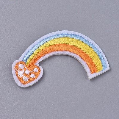 Computerized Embroidery Cloth Iron On/Sew On Patches DIY-D030-B01-1