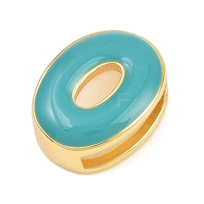 Brass Enamel Beads KK-CBA3FD6-08O-G-1