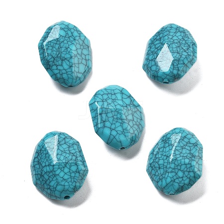 Acrylic Beads X-OACR-Q016-14A-1