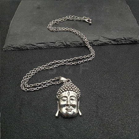 Alloy Buddha Pendan tNecklaces for Men FL9077-2-1