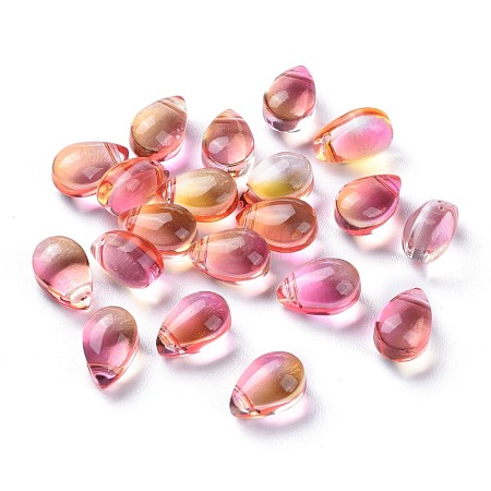 Transparent Glass Beads GGLA-M004-05A-10-1