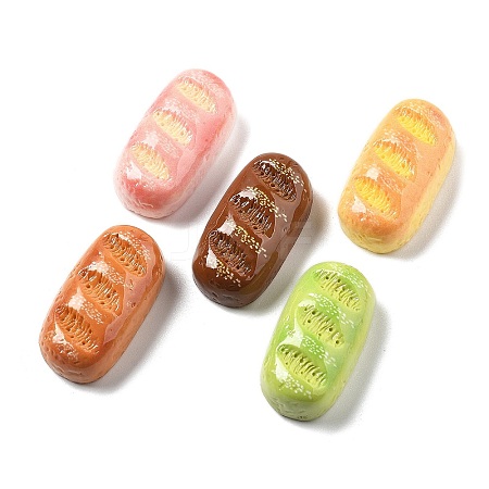 Cute Mini Cartoon Food Series Resin Cabochons CRES-I038-02B-1