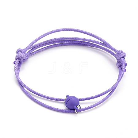 Adjustable Magnetic Bracelet for Couples BJEW-JB06190-03-1