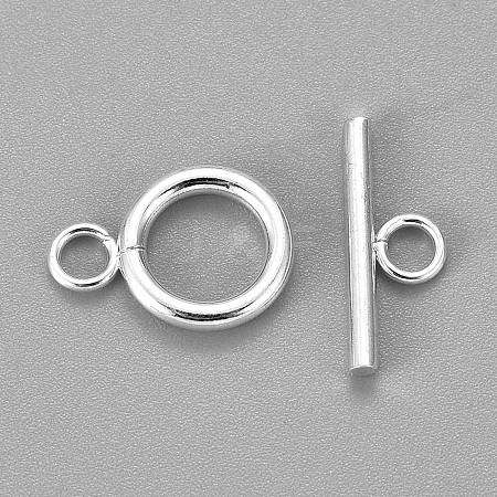 304 Stainless Steel Toggle Clasps X-STAS-H380-03S-A-1